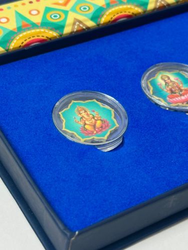 Silver coins divine set